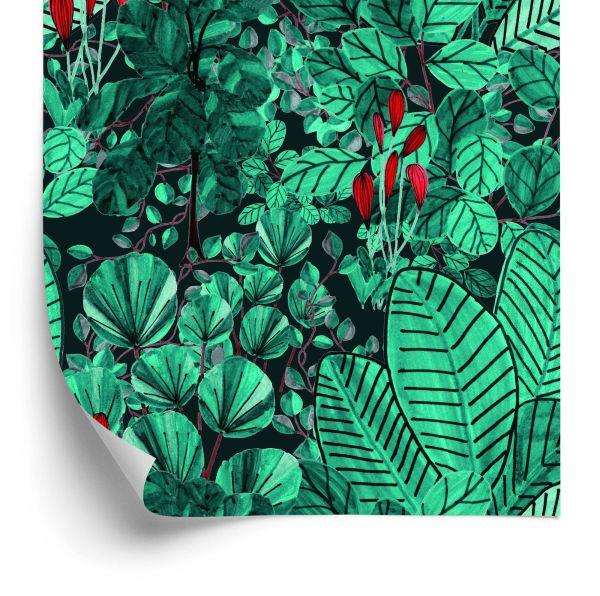 Behang Monstera Vertrekt