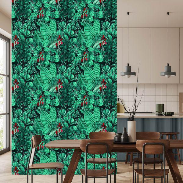 Behang Monstera Vertrekt - Afbeelding 4
