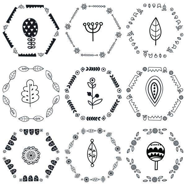 Behang Naar Kantoor Bladeren, Planten, Scandinavische Stijl - Afbeelding 2