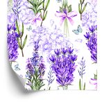 Behang Lavendel Met Strikken