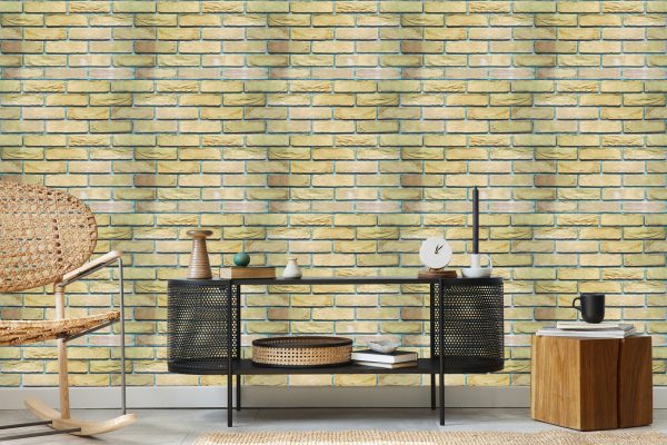 Behang Bright Fashion Brick - Afbeelding 5