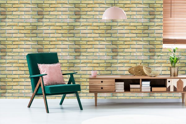 Behang Bright Fashion Brick - Afbeelding 6