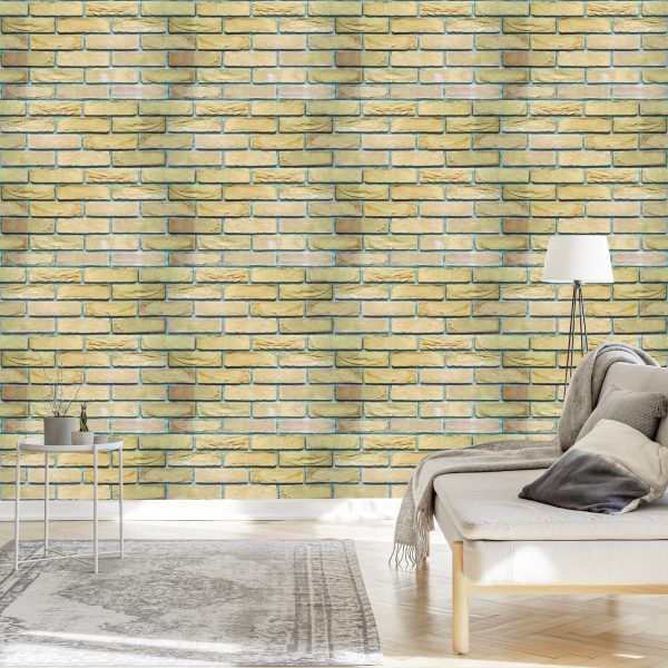 Behang Bright Fashion Brick - Afbeelding 3