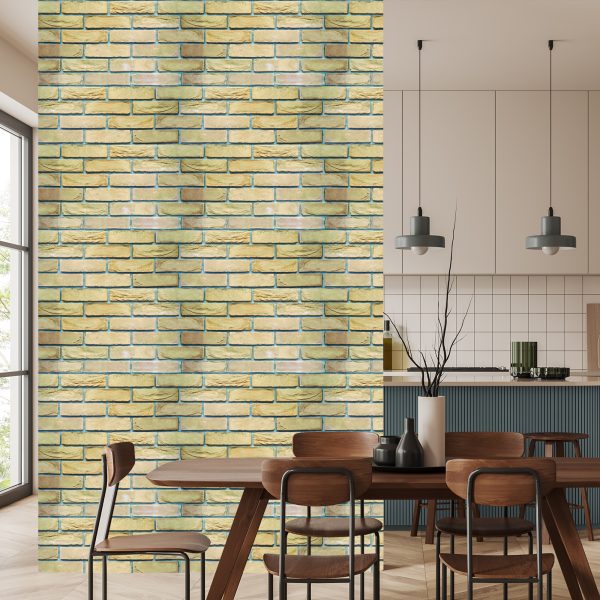 Behang Bright Fashion Brick - Afbeelding 4