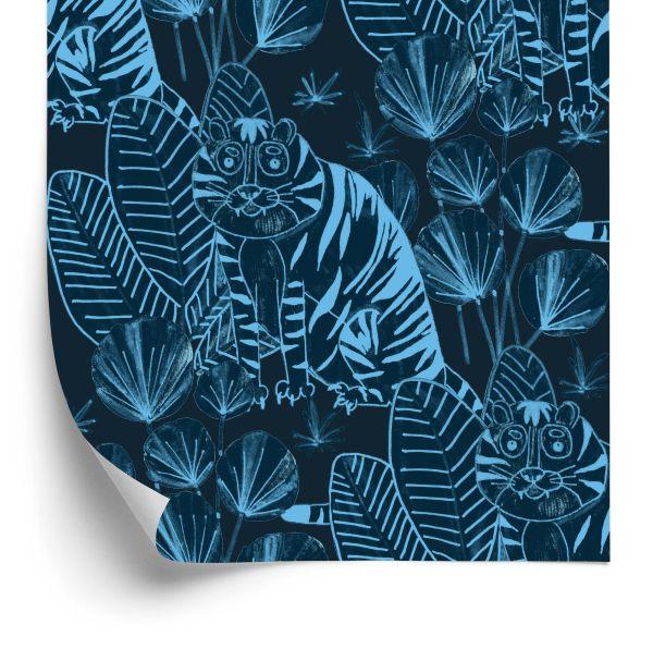 Behang Tijgers En Planten