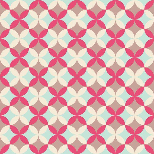 Behang Retro Stijl Abstractie - Afbeelding 2