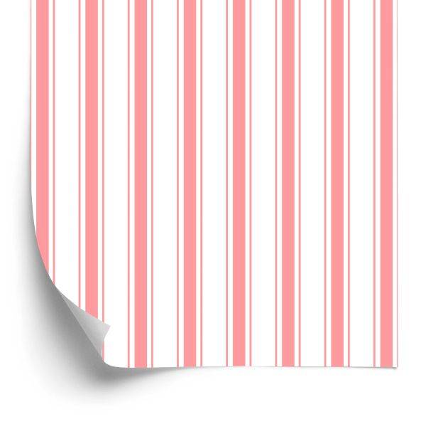 Behang Verticale Retro Strepen