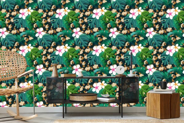Behang Tropische Planten - Afbeelding 5