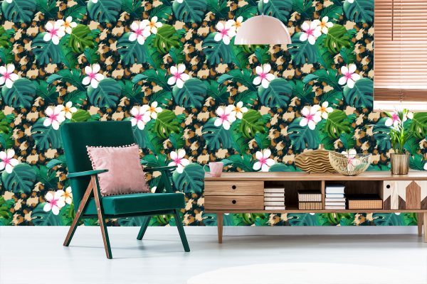 Behang Tropische Planten - Afbeelding 6