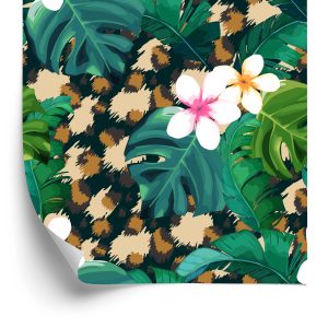 Behang Tropische Planten