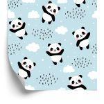 Behang Panda's Tegen De Lucht