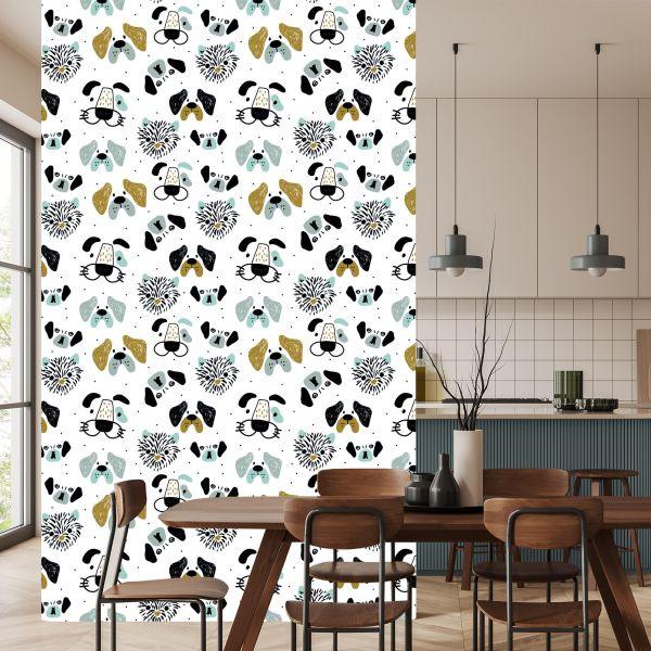 Behang Voor Kinderen - Honden - Afbeelding 4