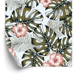 Behang Palm Bladeren