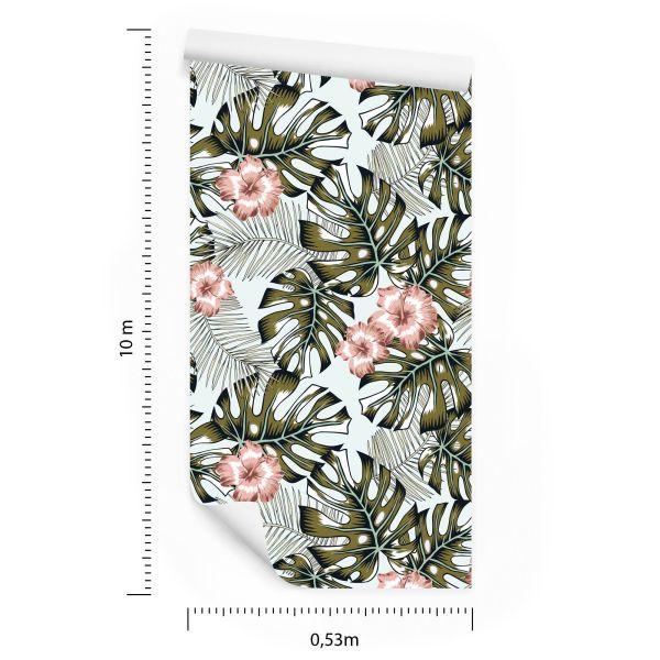 Behang Palm Bladeren - Afbeelding 8