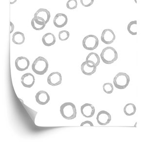 Wallpaper Grey Delikat Circles