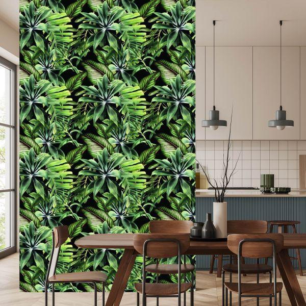 Behang Tropische Bananenbladeren - Afbeelding 4