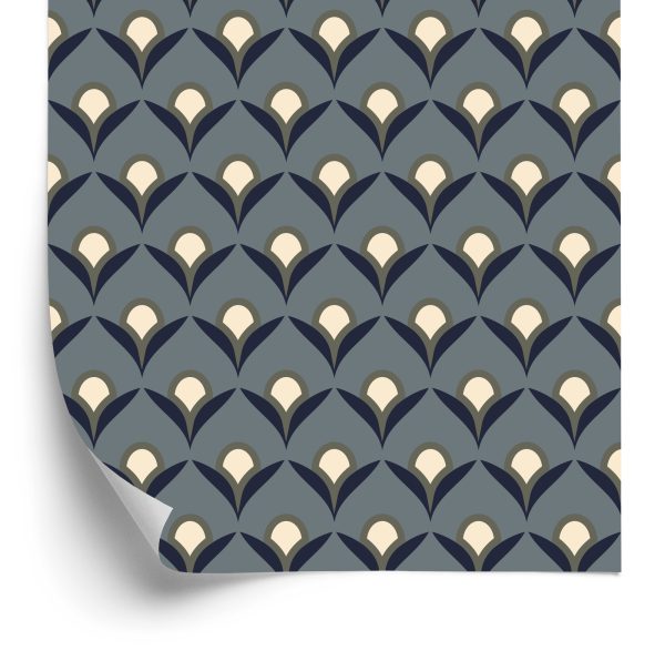 Behang Kleurrijke Geometrische Patronen