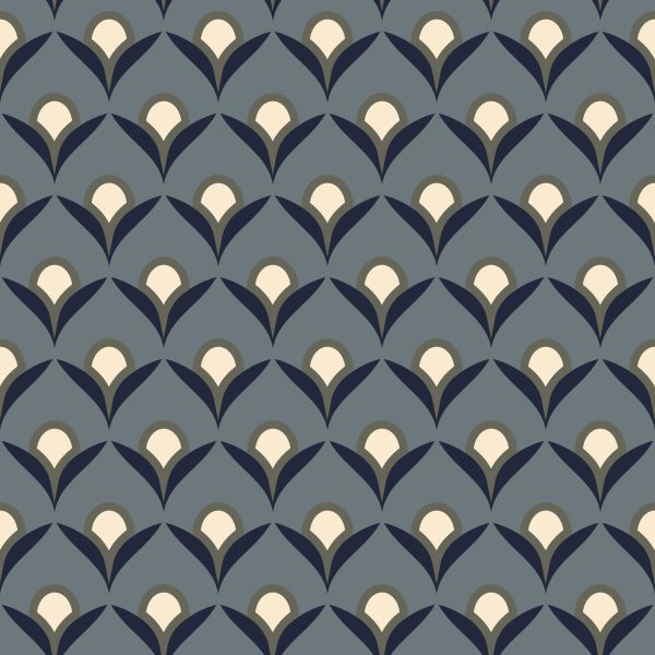 Behang Kleurrijke Geometrische Patronen - Afbeelding 2