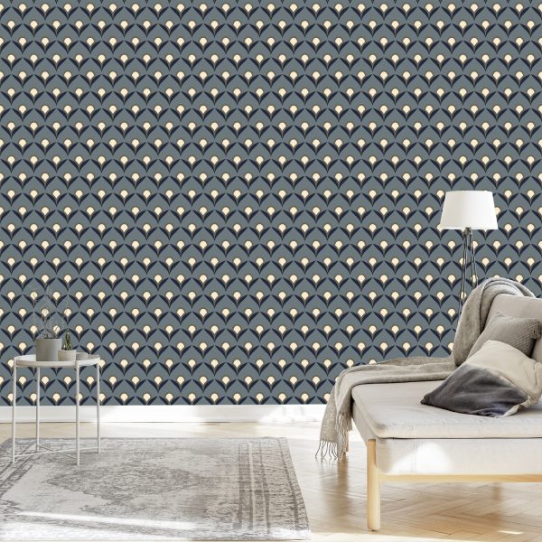 Behang Kleurrijke Geometrische Patronen - Afbeelding 3