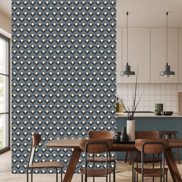 Behang Kleurrijke Geometrische Patronen - Afbeelding 4