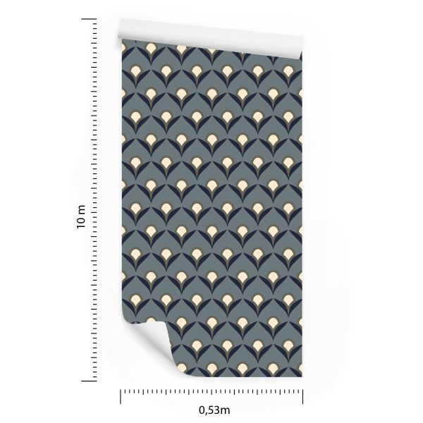Behang Kleurrijke Geometrische Patronen - Afbeelding 8