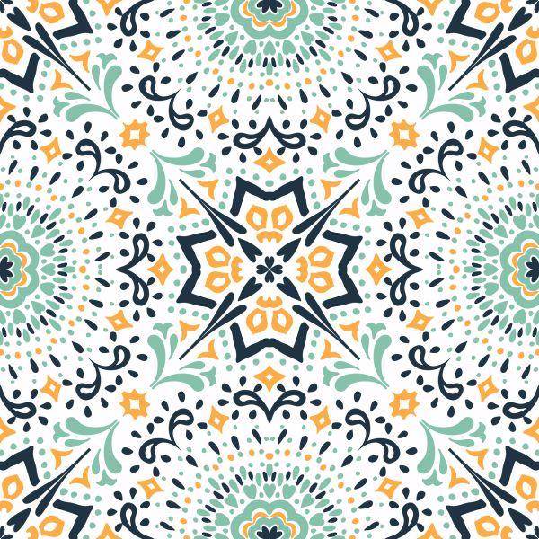 Behang Decoratieve Abstractie - Afbeelding 2