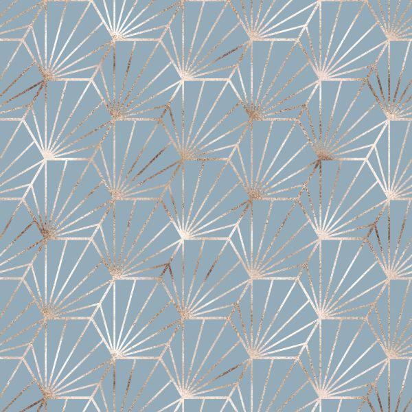 Behang Moderne Geometrische Patronen - Afbeelding 2