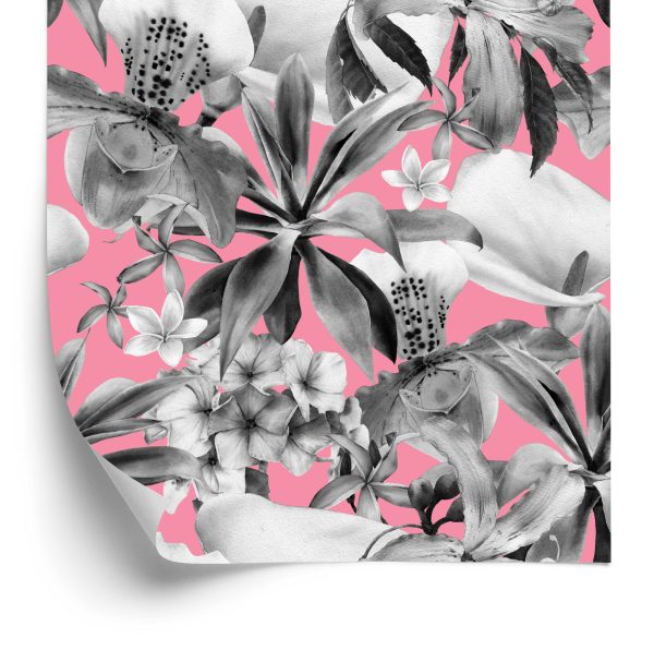 Behang Orchidee. Natuur. Planten. Natuur