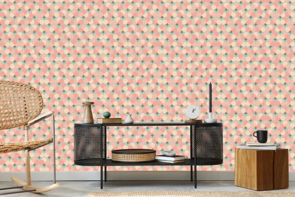 Behang Retro Patronen - Afbeelding 5