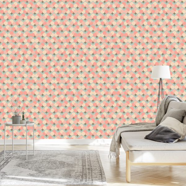 Behang Retro Patronen - Afbeelding 3