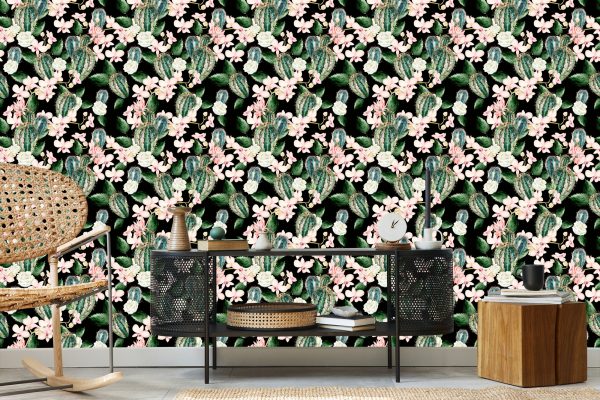 Behang Orchidee Orchidee Natuur Bloemen Voor Woonkamer - Afbeelding 5