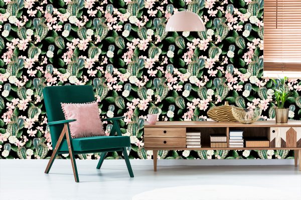 Behang Orchidee Orchidee Natuur Bloemen Voor Woonkamer - Afbeelding 6