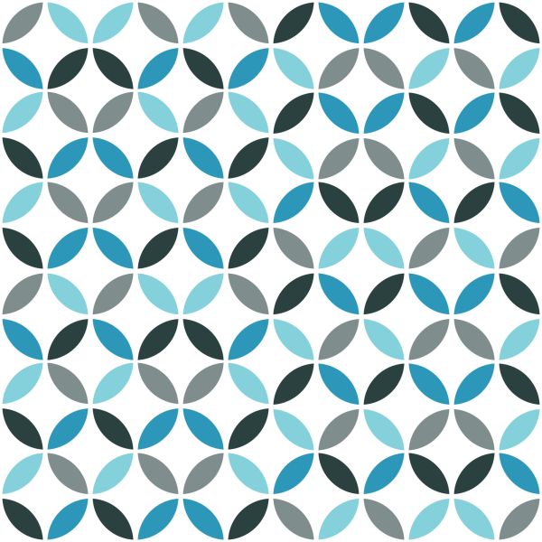 Behang Geometrisch - Retro - Afbeelding 2