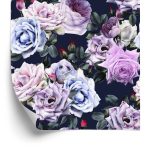 Behang Rozen In Donkere Kleuren