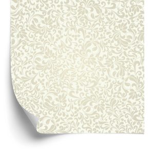 Behang Plantaardige Ornamenten