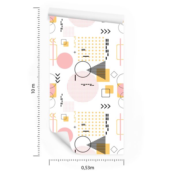 Behang Geometrisch-Abstractie - Afbeelding 8