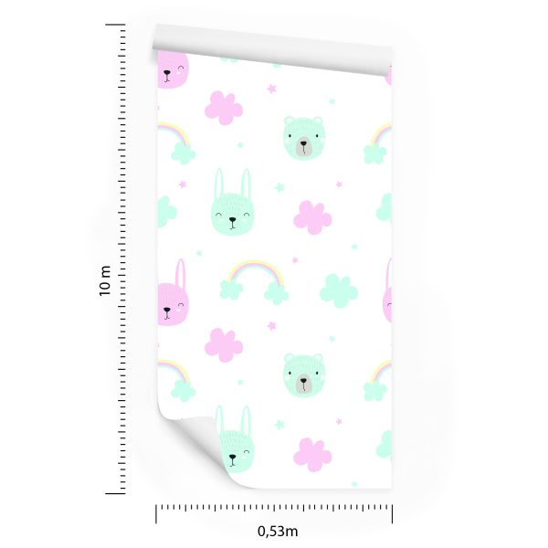 Behang Dieren In De Wolken - Afbeelding 8