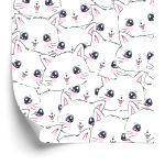 Behang Voor Kinderen - Little Happy Cats
