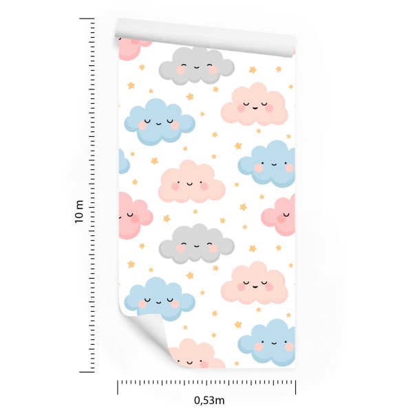 Behang Kleurrijke Wolken - Afbeelding 8