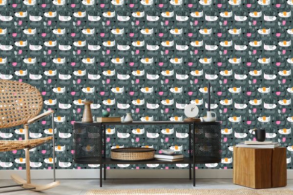 Behang Honden In Kinderkamer In Scandinavische Stijl - Afbeelding 5
