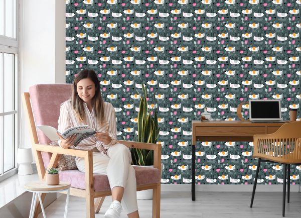 Behang Honden In Kinderkamer In Scandinavische Stijl - Afbeelding 7
