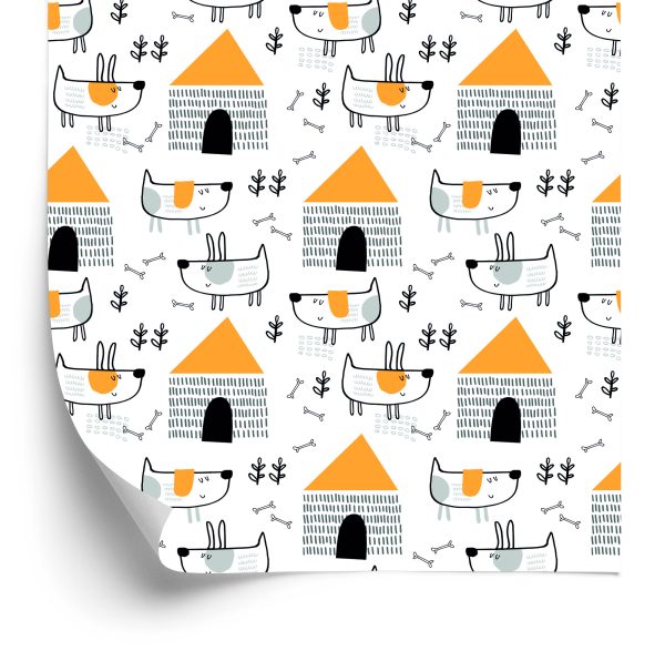 Behang Muur Scandinavische Stijl Kinderkamer