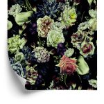 Behang Rozen In Donkere Kleuren