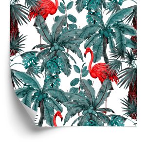 Behang Vogels En Planten