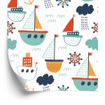 Behang Schepen Op Zee