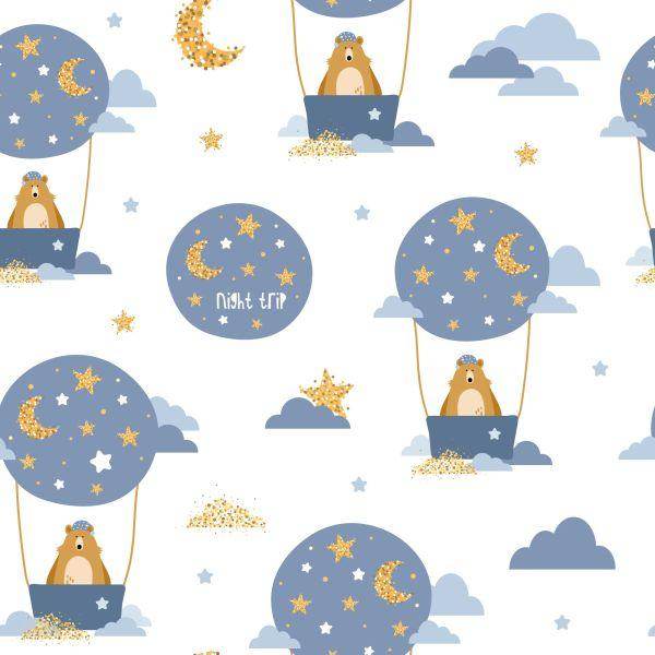 Behang Star Bears-Ballonnen Voor Jongen - Afbeelding 2
