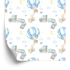 Behang Ballonnen 'S Nachts