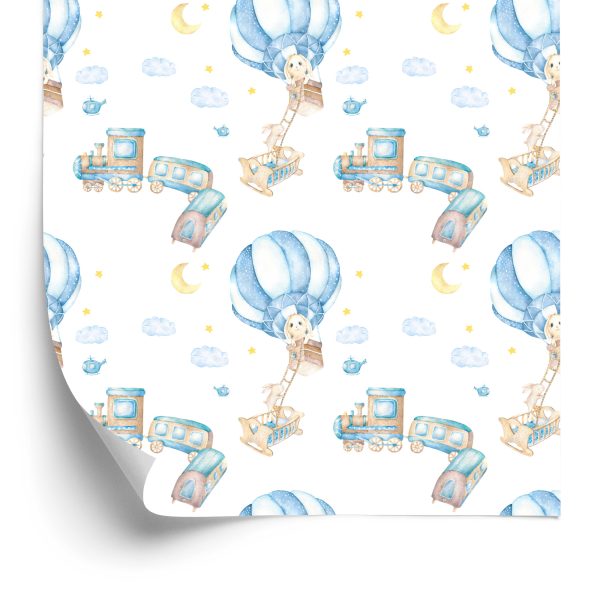 Behang Ballonnen 'S Nachts