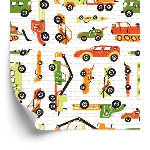 Behang Kinderkamer Met Auto's