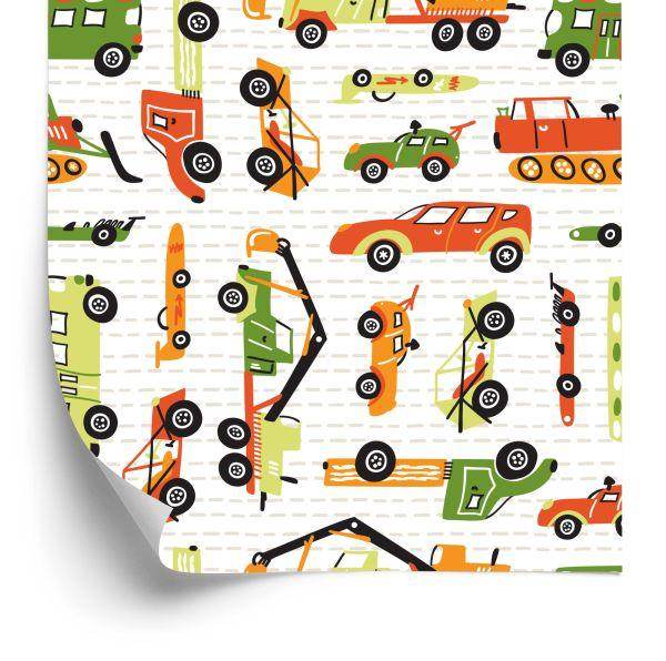 Behang Kinderkamer Met Auto's